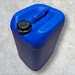 Lot de 3x Bidon Jerrican Plastique 25 Litres Bleu